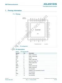 ASL4501SHNY Datasheet Page 4