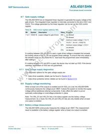 ASL4501SHNY Datasheet Page 21
