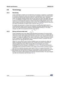 ASM330LHHTR Datasheet Page 22