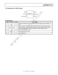 ASM3P2775AF-06OR Datasheet Page 2