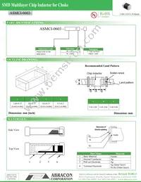 ASMCI-0603-100N-T Datasheet Page 2