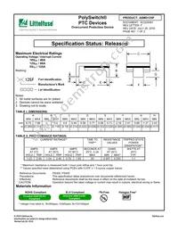 ASMD125F-2 Datasheet Cover