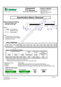 ASMD185F-2 Datasheet Cover