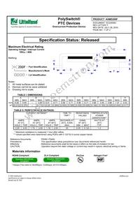 ASMD200F-2 Datasheet Cover