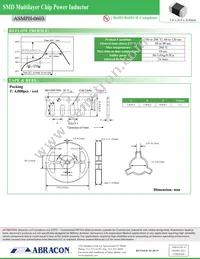 ASMPH-0603-R22M-T Datasheet Page 3