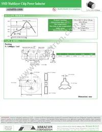 ASMPH-1008-R47M-T Datasheet Page 3