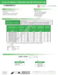 ASPI-0309 Datasheet Cover