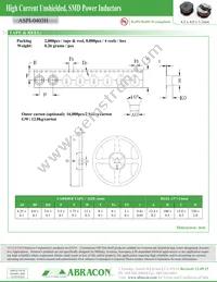 ASPI-0403H-470K-T Datasheet Page 3