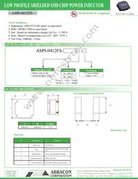 ASPI-0412FS-6R8M-T4 Datasheet Page 2