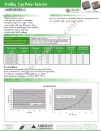 ASPI-0530LR-5R6M-T2 Datasheet Cover