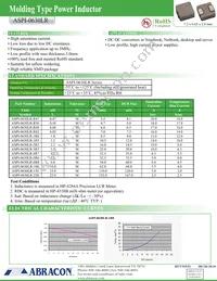 ASPI-0630LR-R82M-T15 Datasheet Cover