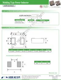 ASPI-0630LR-R82M-T15 Datasheet Page 6