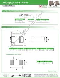 ASPI-1040HI-R16M Datasheet Page 3