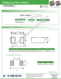 ASPI-1040HI-R16M-T05 Datasheet Page 3