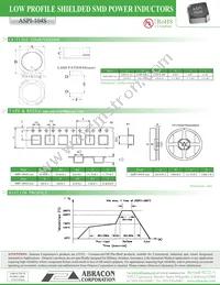 ASPI-104S-221M-T Datasheet Page 2