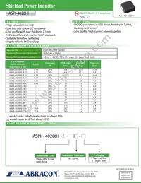 ASPI-4020HI-R56M-T Datasheet Cover