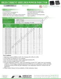ASPI-7318-R22M-T Datasheet Cover