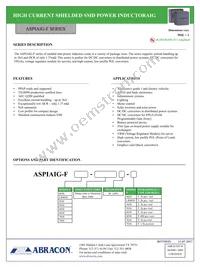 ASPIAIG-FLR4020-R82M-T Datasheet Cover