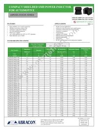ASPIAIG-S8050-100M-T Datasheet Cover