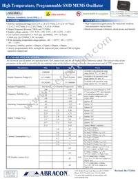ASTMHTV-125.000MHZ-ZJ-E-T3 Datasheet Cover