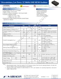 ASTMK06-32.768KHZ-LQ-T Datasheet Cover