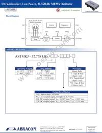 ASTMKJ-32.768KHZ-MP-DCC Datasheet Page 3