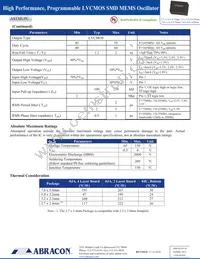 ASTMUPCV-33-80.000MHZ-LJ-E-T3 Datasheet Page 2