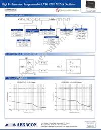 ASTMUPLDV-500.000MHZ-LJ-E-T3 Datasheet Page 3