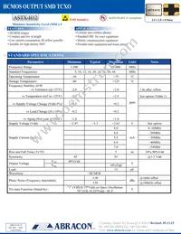 ASTX-H12-44.000MHZ-I25-T Datasheet Cover