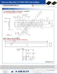 ASVMX-25.000MHZ-5ABC Datasheet Page 4