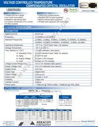ASVTX-09-19.440MHZ-T Datasheet Cover