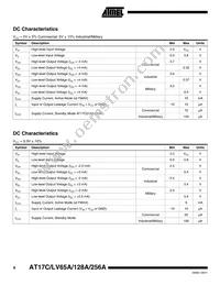 AT17C65A-10JI Datasheet Page 8