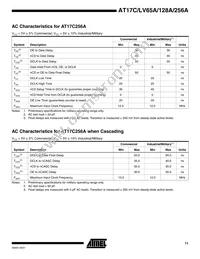 AT17C65A-10JI Datasheet Page 11