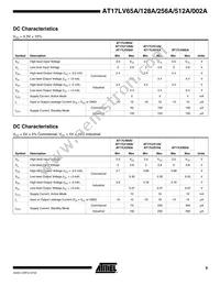 AT17LV002A-10CU Datasheet Page 9