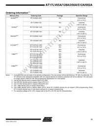 AT17LV002A-10CU Datasheet Page 15