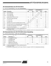 AT17LV010-10CC Datasheet Page 11