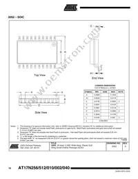 AT17N512-10PI Datasheet Page 16