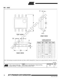 AT17N512-10SI Datasheet Page 14