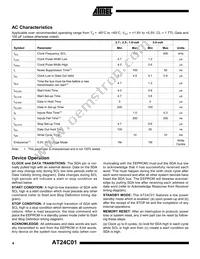 AT24C01-10SI-2.5 Datasheet Page 4