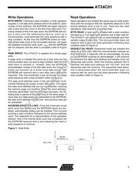 AT24C01-10SI-2.5 Datasheet Page 7