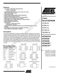 AT24C01AY1-10YU-2.7 Datasheet Cover