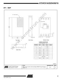 AT24C02Y1-10YI-1.8 Datasheet Page 21