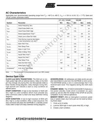 AT24C04N-10SI-2.7-T Datasheet Page 4