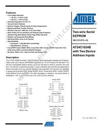 AT24C1024BY7-YH25-T Datasheet Cover