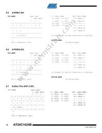AT24C1024BY7-YH25-T Datasheet Page 16