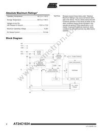 AT24C1024W-10SU-2.7-T Datasheet Page 2