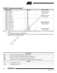 AT24C11Y1-10YU-1.8 Datasheet Page 10