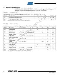 AT24C128BY6-YH-T Datasheet Page 4