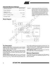AT24C164-10SI-2.7 Datasheet Page 2