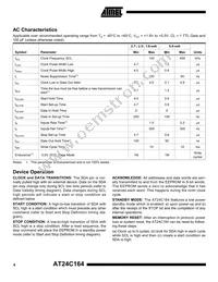 AT24C164-10SI-2.7 Datasheet Page 4